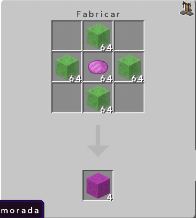 Крафт пурпурной слизи