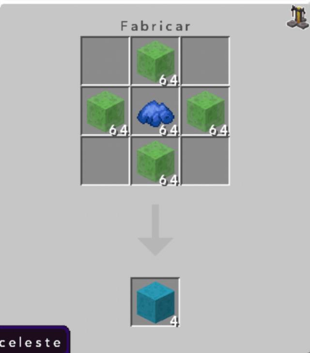 Крафт синей слизи