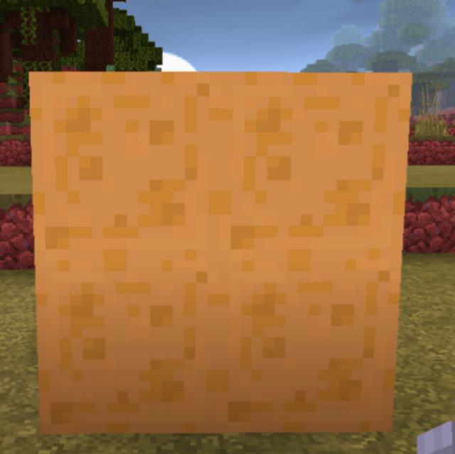 Блоки оранжевой слизи