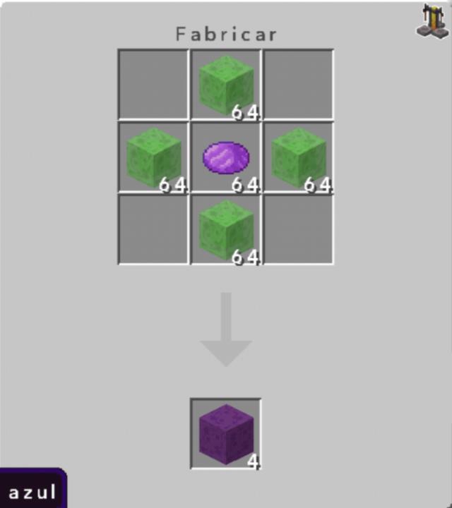 Крафт фиолетовой слизи