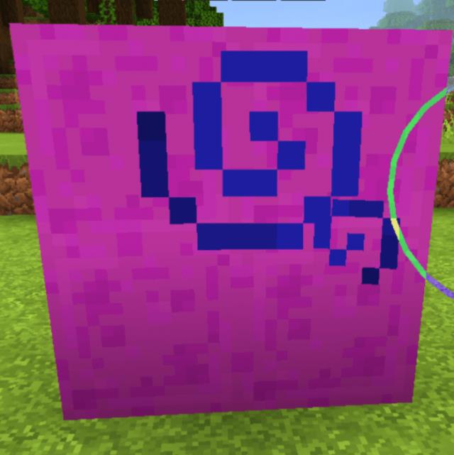 Блоки пурпурной слизи