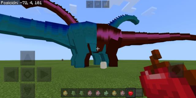 Размножение двух динозавров