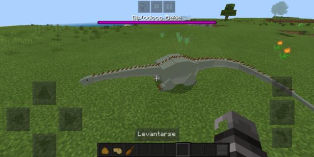 Приказ динозавру сидеть