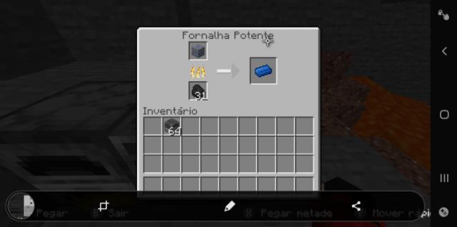 Плавление руды в печи