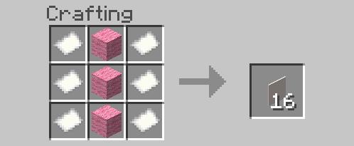 Крафт розовых обоев