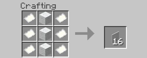 Крафт белых обоев