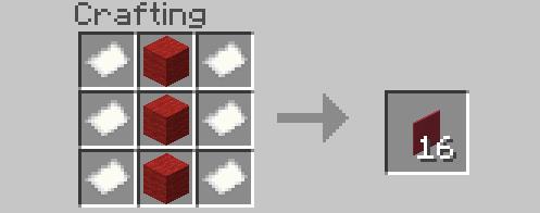 Крафт красных обоев