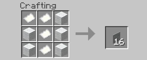 Крафт белой плитки