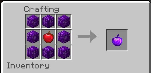 Зачарованное яблоко из пурпурного рубина