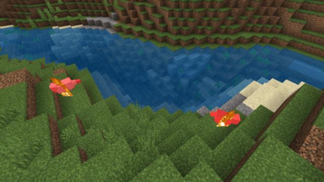 Горение мобов