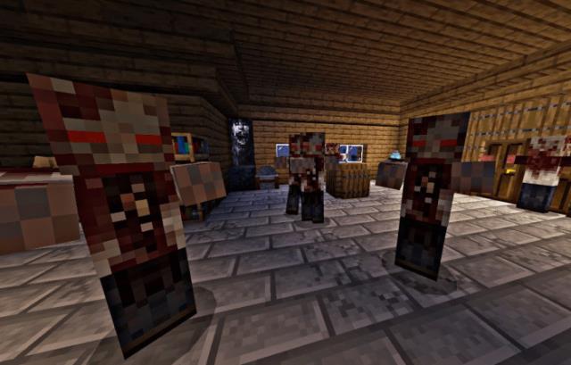 Жуткие зомби в домике