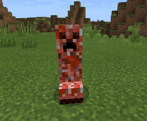 Красный крипер