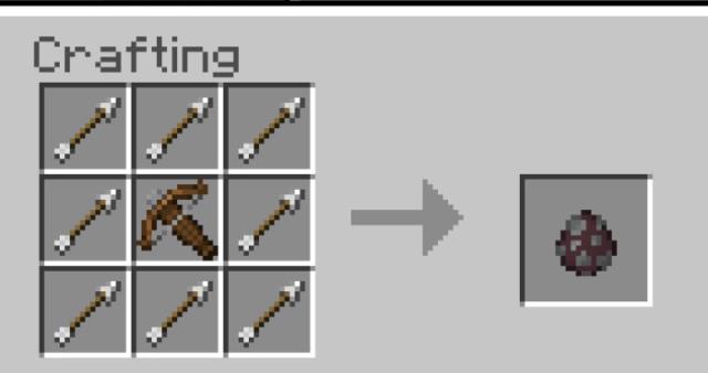 Крафт яйца спауна скелета-иссушителя