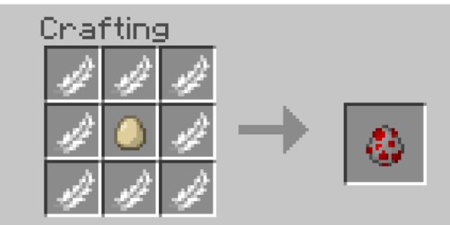 Крафт яйца спауна курицы