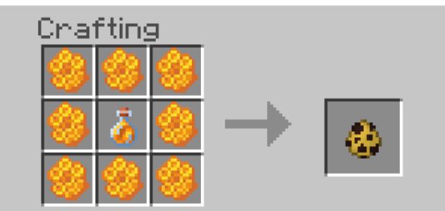 Крафт яйца спауна пчелы