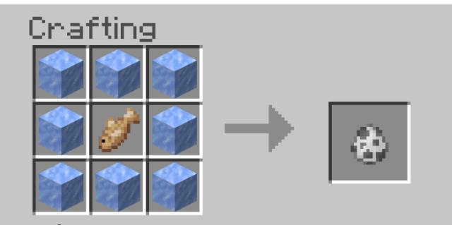 Крафт яйца спауна белого медведя