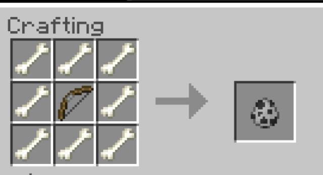 Крафт яйца спауна скелета