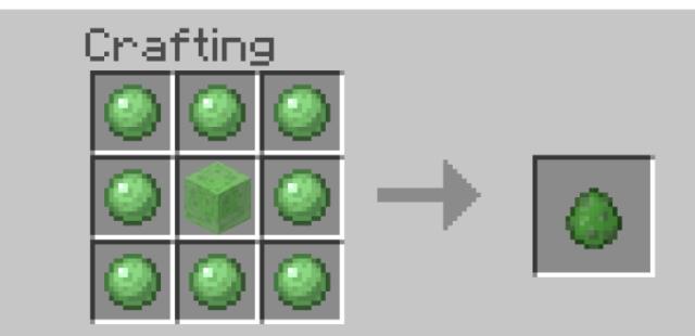 Крафт яйца спауна слизи