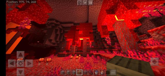 Багровый биом Нижнего Мира