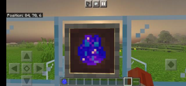 Синий кибер кристалл