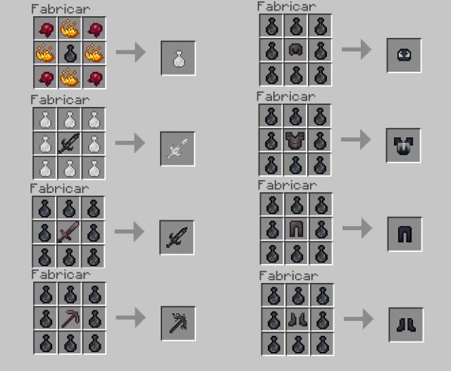 Крафт новых элементов