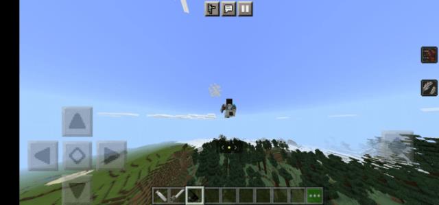 Полет на противопехотном снаряжении