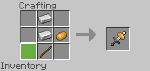 Железный меч с картофелем