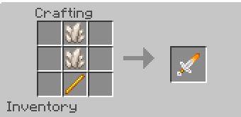 Кварцевый меч с огненной палочкой