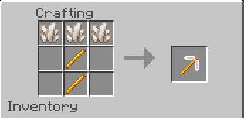 Кварцевая кирка с огненной палочкой