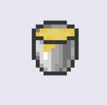 Ведро с лютиками