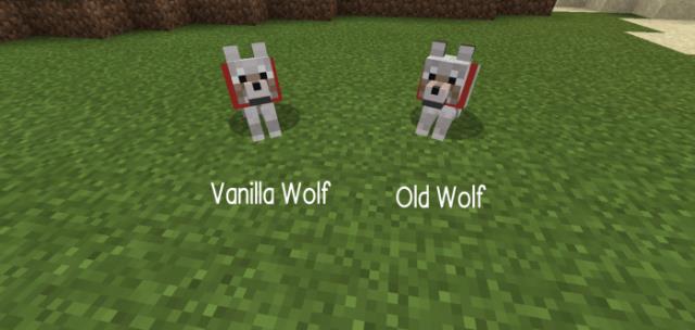 Обычный и новые волк