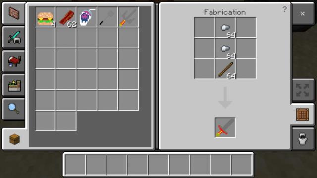 Катана Леонардо крафт