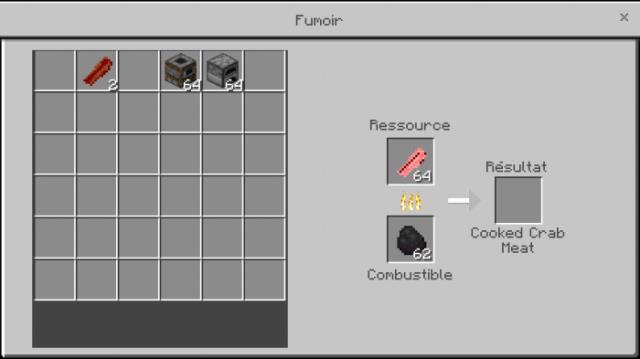 Приготовленное мясо краба крафт