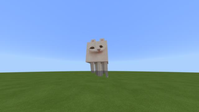 Гаст с моделькой кота