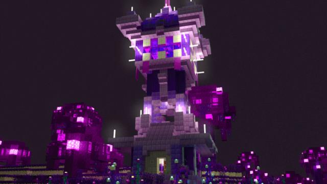 Светящийся город Края