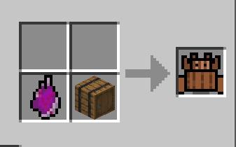 Карманный питомец в виде бочки крафт