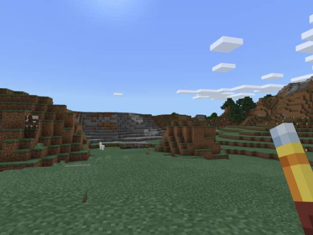 Подзорная труба в руке