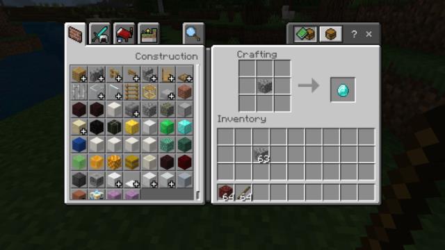 Рецепт крафта алмаза