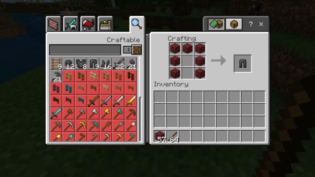 Рецепт крафта незеритовых поножей