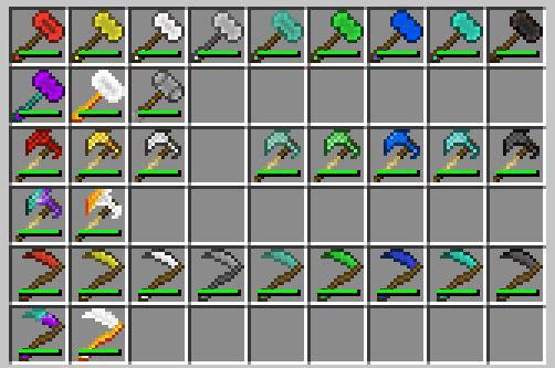 Молоты, косы и топоры