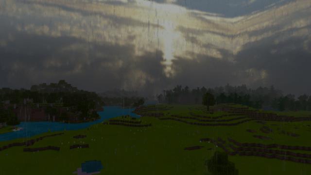 Реалистичное небо в игре