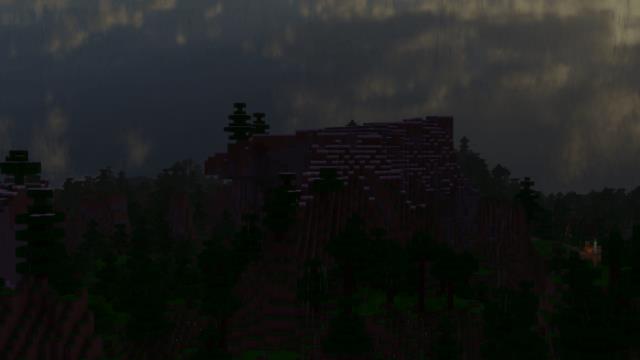 Лесной массив и пейзаж