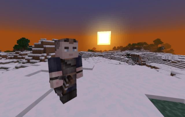 Атрей в снежном биоме