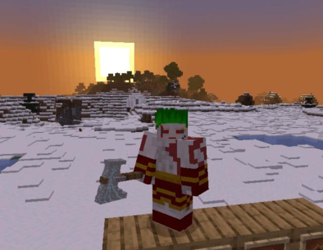 Новая броня на игроке