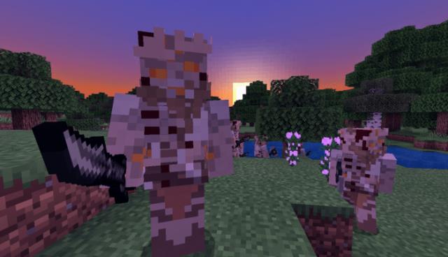 Драугр в лесу