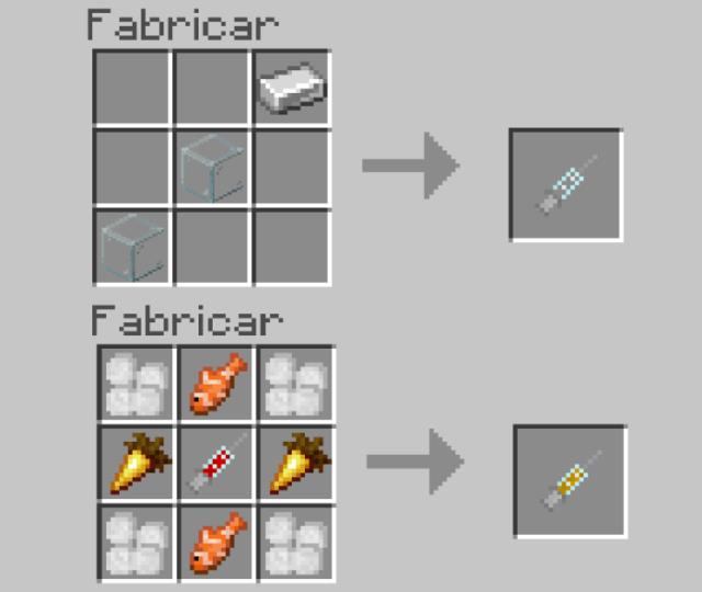 Рецепт крафта шприца