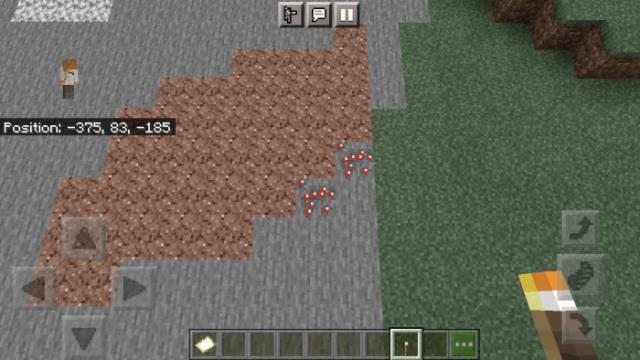 Генерация рубиновой руды на земле