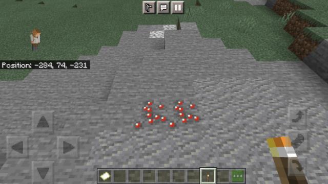 Генерация рубиновой руды на поверхности