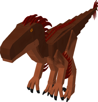 Красный ящер