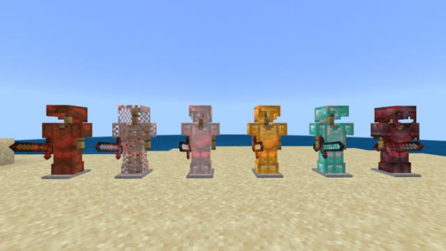 Броня в стиле металлик